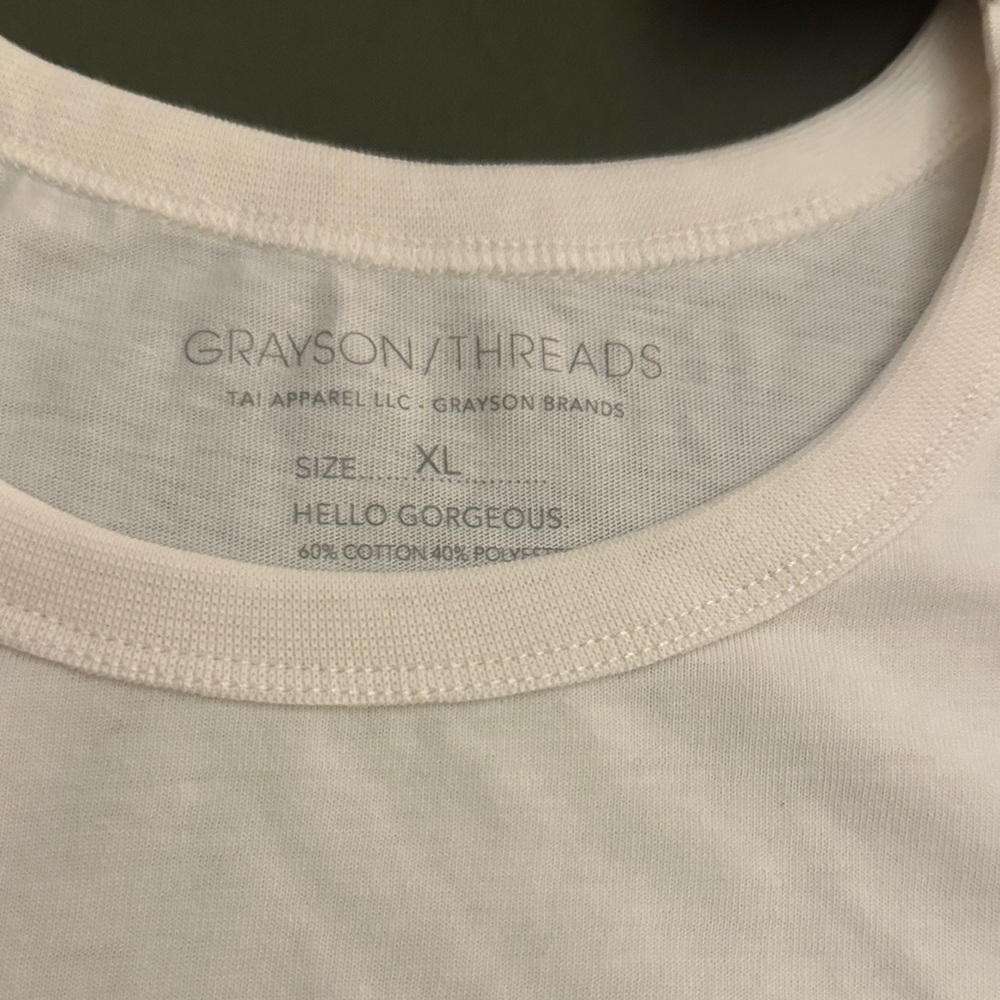 Grayson Threads White Cowgirls Tee - Picture 2 of 5